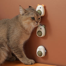 Load image into Gallery viewer, Cat Catnip Toys Ball Cat Treats Candy Licking Snacks Nutrition Catnip Snack Nutrition Energy Ball Kitten Cat Toy Cat Supplies
