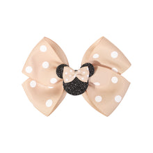 Load image into Gallery viewer, Girl Mickey Mouse Headdress Cute Girl Wave Dot Bow Sequin Hairpin Simple Fashion Accessories
