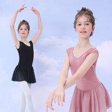 Load image into Gallery viewer, Children's Dance Dress Girls Summer Sleeveless Chiffon One-Piece Skirt Ballet Chinese Dance Body Training Cloth
