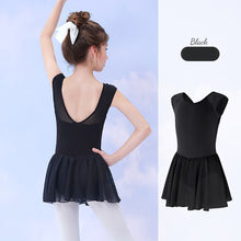 Load image into Gallery viewer, Children's Dance Dress Girls Summer Sleeveless Chiffon One-Piece Skirt Ballet Chinese Dance Body Training Cloth
