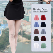 Load image into Gallery viewer, Dance Ballet Skirt Elastic Short Underdress Summer Performance Half Skirt Dance Practice Suit Gymnastics A-Line Skirt

