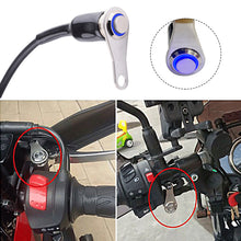 Load image into Gallery viewer, Stainless Steel 12V LED Motorcycle Switch ON-OFF Handlebar Headlight Adjustable Mount Waterproof Switches Button
