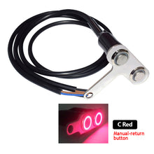 Load image into Gallery viewer, Stainless Steel LED Motorcycle Switch ON-OFF Handlebar Adjustable Mount Waterproof Double Switches Button DC12V Fog Light
