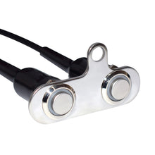 Load image into Gallery viewer, Stainless Steel LED Motorcycle Switch ON-OFF Handlebar Adjustable Mount Waterproof Double Switches Button DC12V Fog Light
