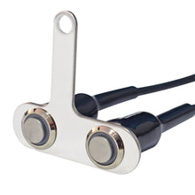Load image into Gallery viewer, Stainless Steel LED Motorcycle Switch ON-OFF Handlebar Adjustable Mount Waterproof Double Switches Button DC12V Fog Light
