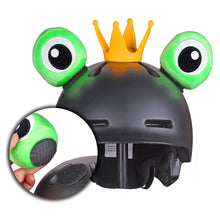 Load image into Gallery viewer, 1Pc Universal Frog Eye Helmet Decor Cute Motorbike Cycling Styling Helmet Ornaments Decoration Headwear Stickers Accessories
