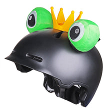 Load image into Gallery viewer, 1Pc Universal Frog Eye Helmet Decor Cute Motorbike Cycling Styling Helmet Ornaments Decoration Headwear Stickers Accessories
