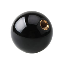 Load image into Gallery viewer, Universal Acrylic Black 8 BalL Car Manual Gear Shift Knob Gear Knob Manual Short Gearstick Lever Shifter Knob With M8 M10 Threaded
