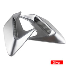 Load image into Gallery viewer, 2Pcs Car Side Air Vent Modification Ventilation Grille Cover Air Flow Spoiler Decorative Side Air Intake Cover Hood Decoration Racing Trim
