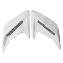 Load image into Gallery viewer, 2Pcs Car Side Air Vent Modification Ventilation Grille Cover Air Flow Spoiler Decorative Side Air Intake Cover Hood Decoration Racing Trim
