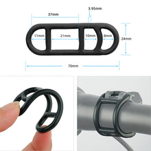 Load image into Gallery viewer, 1/10pcs Silicone Bicycle Elastic Strap Bandage Light Lamp Driving Mirror Recorder Fixing Rubber Strap Bicycle Headlights And Taillights Accessories
