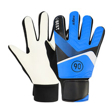 Load image into Gallery viewer, 1 Pair Children Kids Soccer Goalkeeper Gloves Anti-Collision Latex PU Goalkeeper Hand Protection Gloves Outdoor Football Accessories
