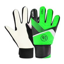 Load image into Gallery viewer, 1 Pair Children Kids Soccer Goalkeeper Gloves Anti-Collision Latex PU Goalkeeper Hand Protection Gloves Outdoor Football Accessories
