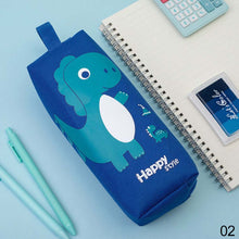Load image into Gallery viewer, Cute Cartoon Astronaut Pencil Case Student Large Capacity Double Zipper Puppy Stationery Student School Supplies Storage Bag
