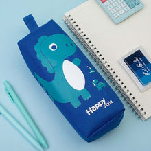 Load image into Gallery viewer, Cute Cartoon Astronaut Pencil Case Student Large Capacity Double Zipper Puppy Stationery Student School Supplies Storage Bag
