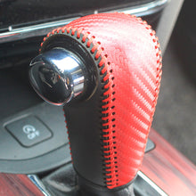 Load image into Gallery viewer, Car Gear Leather Interior Gear Shift Knob Head Cover Accessories for Honda Vezel HRV HR-V 2014 - 2020 AT
