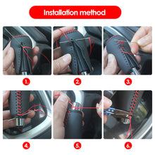 Load image into Gallery viewer, Car Gear Leather Interior Gear Shift Knob Head Cover Accessories for Honda Civic X 10th 2016 - 2021
