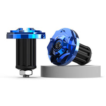 Load image into Gallery viewer, 2Pcs CNC T6063 Aluminum Motorcycle Handlebar Grips Bar End Cap Plugs Slider for 16-18mm Motorbike Handle
