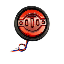 Load image into Gallery viewer, 1Pc 24V Round Truck Side Marker Lights Trailer Clearance Lights LED COB Marker Lights Wagon Rear Light
