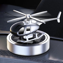 Load image into Gallery viewer, Solar Car Air Freshener Helicopter Decoration Aromatherapy Car Interior Accessories Propeller Rotating Perfume Diffuser
