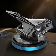 Load image into Gallery viewer, Car Solar Power Perfume Aromatherapy Air Freshener Airplane Rotating Aromatherapy Diffuser Lasting Fragrance
