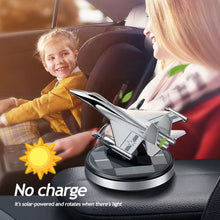 Load image into Gallery viewer, Car Solar Power Perfume Aromatherapy Air Freshener Airplane Rotating Aromatherapy Diffuser Lasting Fragrance
