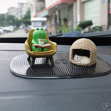 Load image into Gallery viewer, Mni Car Cartoon Animal Cat Frog Ornament Figurine Animal Model Home Decor Miniature Garden Decoration Dolls Desktop

