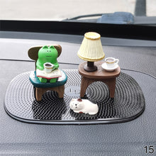 Load image into Gallery viewer, Mni Car Cartoon Animal Cat Frog Ornament Figurine Animal Model Home Decor Miniature Garden Decoration Dolls Desktop
