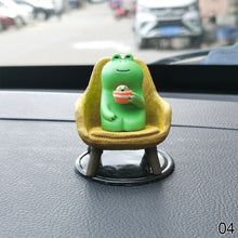 Load image into Gallery viewer, Mni Car Cartoon Animal Cat Frog Ornament Figurine Animal Model Home Decor Miniature Garden Decoration Dolls Desktop
