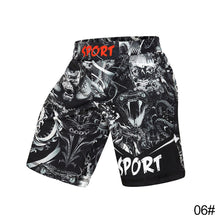 Load image into Gallery viewer, Men Women Mma Muay Thai Shorts Breathable Fitness Training Boxing Shorts Fight Kickboxing Boxing Pants
