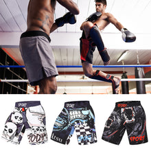 Load image into Gallery viewer, Men Women Mma Muay Thai Shorts Breathable Fitness Training Boxing Shorts Fight Kickboxing Boxing Pants
