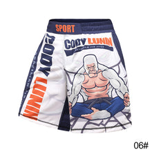 Load image into Gallery viewer, Child Mma Muay Thai Shorts Breathable Fitness Training Boxing Shorts Fight Kickboxing Boxing Pants
