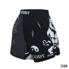 Load image into Gallery viewer, Child Mma Muay Thai Shorts Breathable Fitness Training Boxing Shorts Fight Kickboxing Boxing Pants
