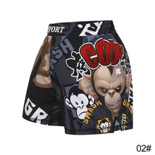 Load image into Gallery viewer, Child Mma Muay Thai Shorts Breathable Fitness Training Boxing Shorts Fight Kickboxing Boxing Pants

