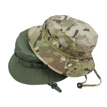 Load image into Gallery viewer, Men Women Outdoor Hunting Hiking Fishing Climbing Cap Fashion Flat Hats Military Camouflage Boonie Hats Summer Bucket Hat
