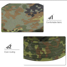 Load image into Gallery viewer, Men Women Outdoor Hunting Hiking Fishing Climbing Cap Fashion Flat Hats Military Camouflage Boonie Hats Summer Bucket Hat
