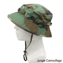 Load image into Gallery viewer, Men Women Outdoor Hunting Hiking Fishing Climbing Cap Fashion Flat Hats Military Camouflage Boonie Hats Summer Bucket Hat
