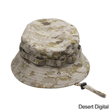 Load image into Gallery viewer, Men Women Outdoor Hunting Hiking Fishing Climbing Cap Fashion Flat Hats Military Camouflage Boonie Hats Summer Bucket Hat
