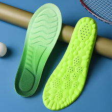 Load image into Gallery viewer, Men Women Latex Sport Insoles Soft High Elasticity Shoe Pads Breathable Deodorant Shock Absorption Cushion Arch Support Insole
