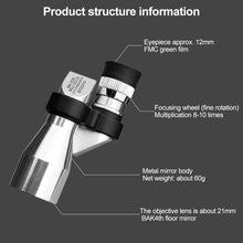 Load image into Gallery viewer, Outdoor Portable Telescope 8x20 HD Night Vision Mini Pocket Zoom Monocular For Hunting Camping Mountaineering Hike Birdwatching
