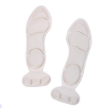 Load image into Gallery viewer, 1Pair 7D Insole Pad Inserts Heel Post Back Anti-slip For High Heel Shoe Insert Protector Shoes Insoles Memory Foam Insole
