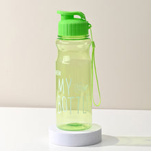 Load image into Gallery viewer, 650ML Water Bottle Portable Sport Cup For Drinking Kitchen Tools Water Bottle For School Gym Travel
