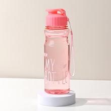 Load image into Gallery viewer, 650ML Water Bottle Portable Sport Cup For Drinking Kitchen Tools Water Bottle For School Gym Travel
