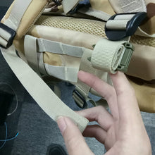 Load image into Gallery viewer, Molle Backpack Buckle Tactical Elastic Band Rope Carabiner Clips Nylon Camping Bag Hanger Hook Clamp EDC Survival Gear Tool

