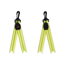 Load image into Gallery viewer, LED Luminous Schoolbag Pendant Night Riding Warning Backpack Light USB Charging PVC Dovetail Luminous Decoration Outdoor Camping Emergency Light
