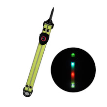 Load image into Gallery viewer, LED Luminous Schoolbag Pendant Night Riding Warning Backpack Light USB Charging PVC Dovetail Luminous Decoration Outdoor Camping Emergency Light
