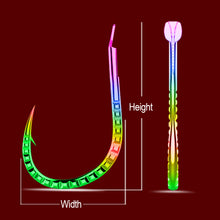 Load image into Gallery viewer, 100PCS Longlin Needle Isene Wire Groove With Barb Tough Alloy Fishhook Electroplating Bright Wild Fishing Accessories For Carp Grass Carp Silver Carp
