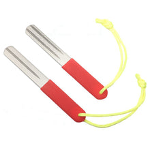 Load image into Gallery viewer, Diamond Grinding Hook Stone Portable Three-Book Hook File Edc Pocket Diamond Knife Sharpener Keychain Nail File Outdoor Camping Tools Fishing Gadgets
