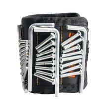 Load image into Gallery viewer, Strong Magnetic Wrist Strap Portable Kit Screw Nail Drill Bit Hardware Picker Wristband For Electricians And Woodworkers
