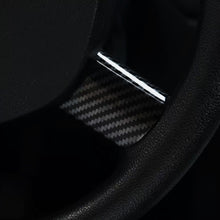 Load image into Gallery viewer, 4Pcs/set Carbon Fiber Car Steering Wheel Panel Sequins Cover Trim Stainless Steel Accessories for Ford Focus 2 Mk2 2005-2012
